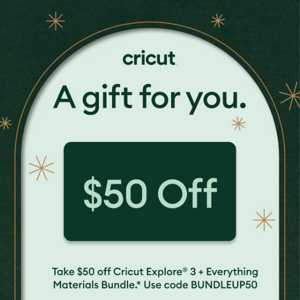 To Cricut, Love, Cricut 🎁