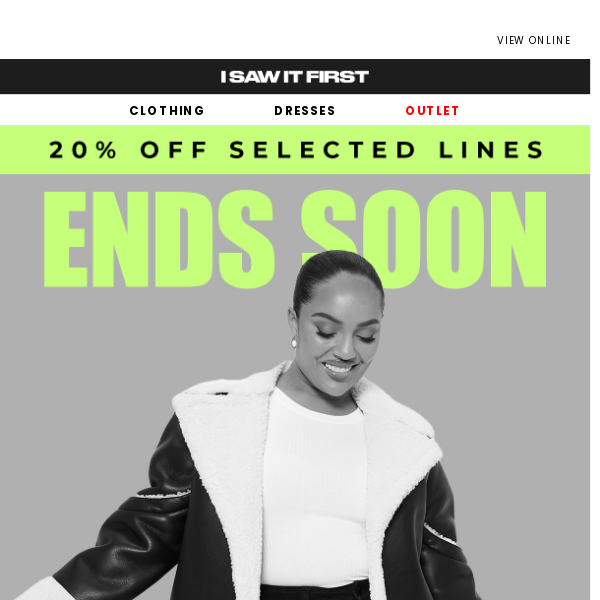 Hurry! SAVE20 Ends Monday 🚨💥 
