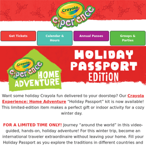 Get FREE delivery on Crayola holiday fun!