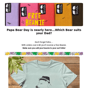 Papa Bear for Father's Day