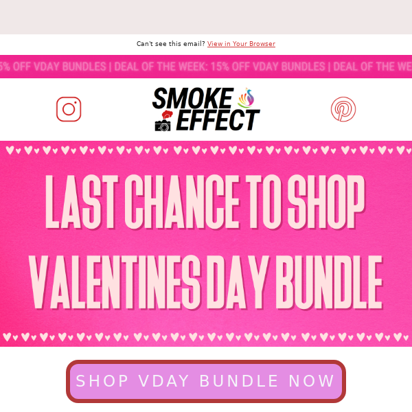 🔥 LAST CHANCE- Valentines Bundle Discount!