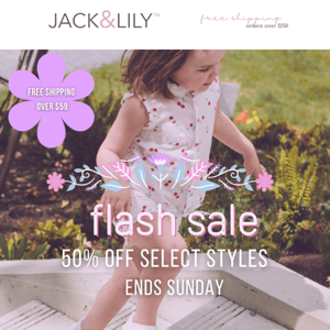💓FLASH SALE 50% Off Select Styles💓