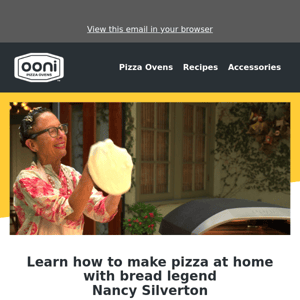 Making pizza at home with bread legend Nancy Silverton