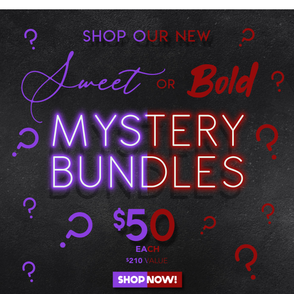 💜 Feel Sweet & Bold ❤️ NEW Mystery Bundles 🛍️