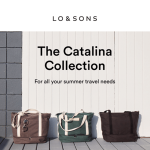 Up to 50% off the Catalina Collection until Monday