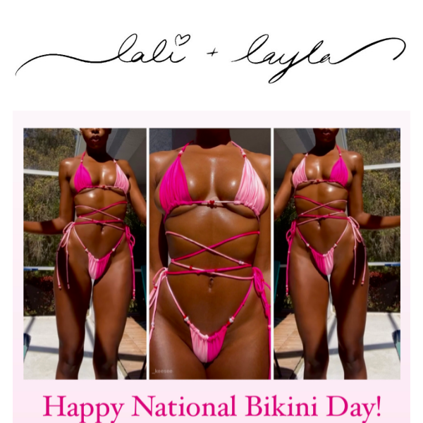 Happy National Bikini Day! 👙 Today Only SALE!