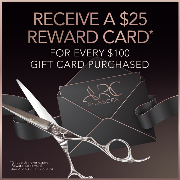INSTANT ARC Scissors gift cards available 🎁