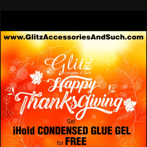 FREE Condensed Glue Gel!