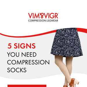 5 signs you need compression socks