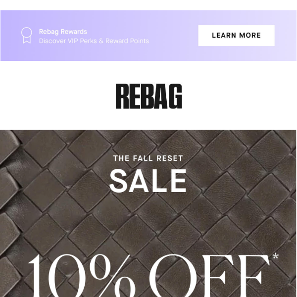 Upgrade your Fall closet with 10% off