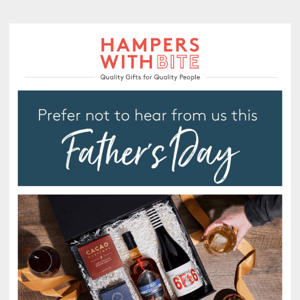 Would you prefer not to hear about Father's Day?