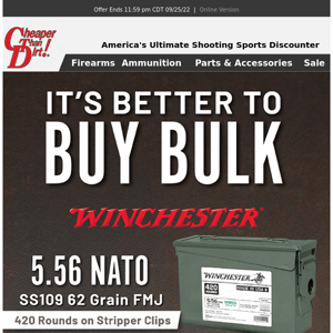 Bulk Ammo Deals Are Here!
