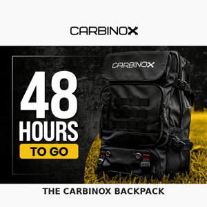 Carbinox Backpack is coming soon