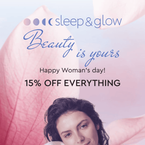 Only 48 hours left | 15% OFF everything this Women's day sale