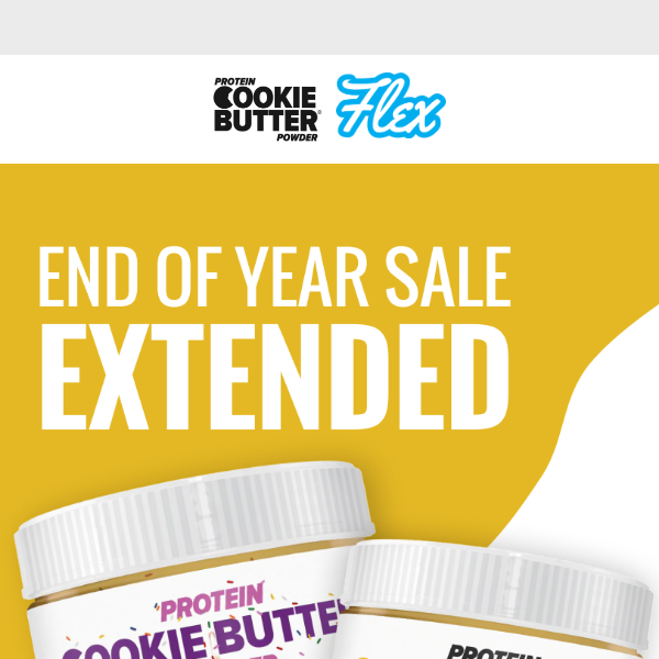 Our EOY sale has been extended!