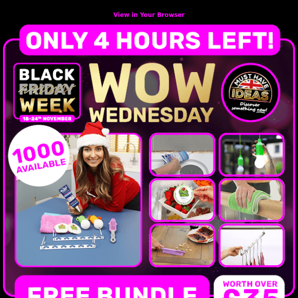 HURRY… the FREE bundles are almost gone!