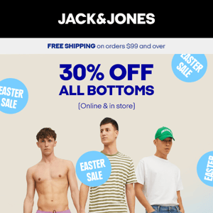 30% OFF shorts, jeans & more 👀