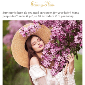 Sunny Hair: How to protect your hair in summer🌂🌂🌂