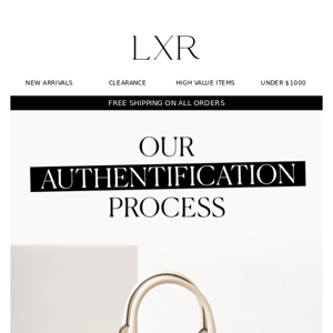 100% authenticated luxury