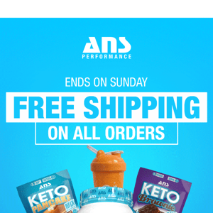 Hurry! Free shipping ends in 48 hrs!