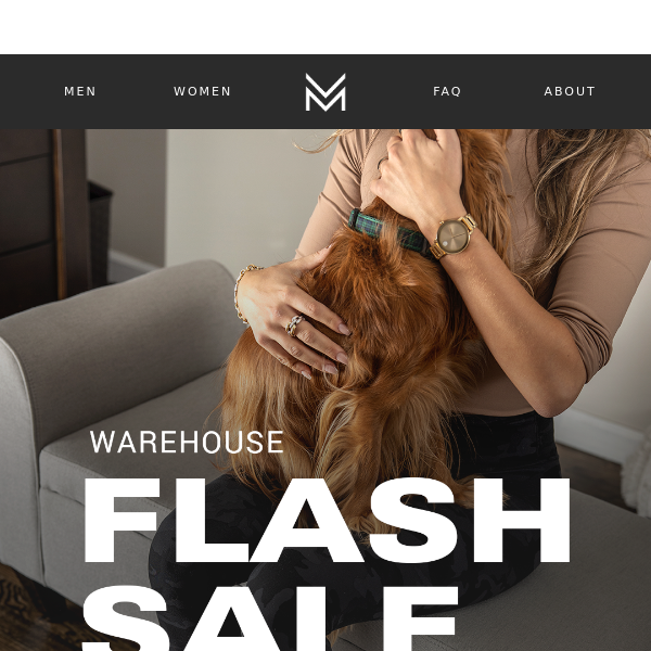 WAREHOUSE FLASH SALE