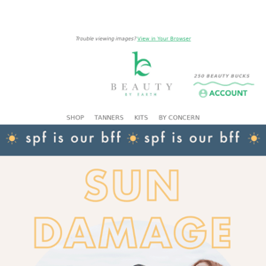 SPF IS OUR BFF ☀️ Learn More About Sun Damage and Your Skin Tone