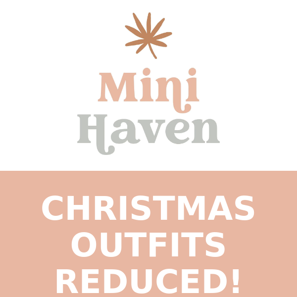 CHRISTMAS OUTFITS ON SALE!!