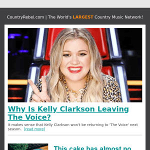 Why Is Kelly Clarkson Leaving The Voice?