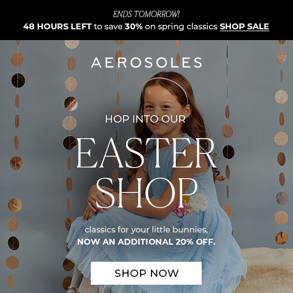 Save 20% on Kids Easter Styles
