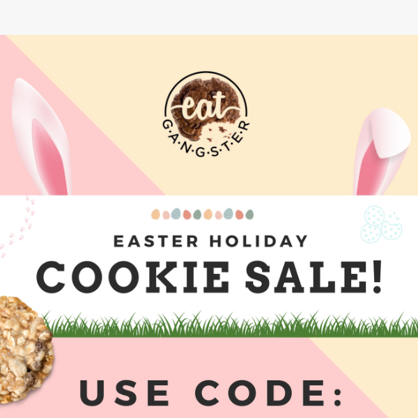 Egg-citing News: Our Easter Cookie Holiday Sale is Here! 🍪