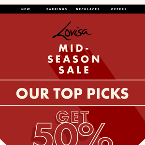 Mid-season sale top picks 😍