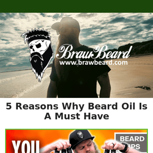 5 Reasons Why Beard Oil Is A Must Have