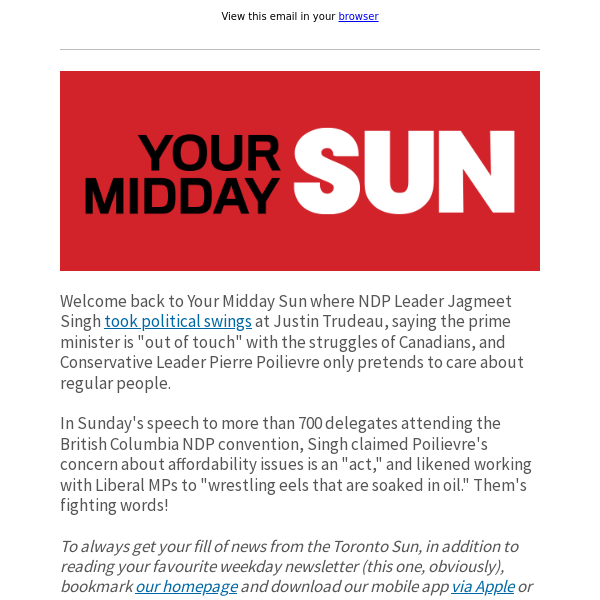 MIDDAY SUN: What Trudeau needs to do — but won't — to win next election