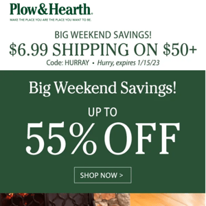 Warm up this weekend with HOT SAVINGS 🔥