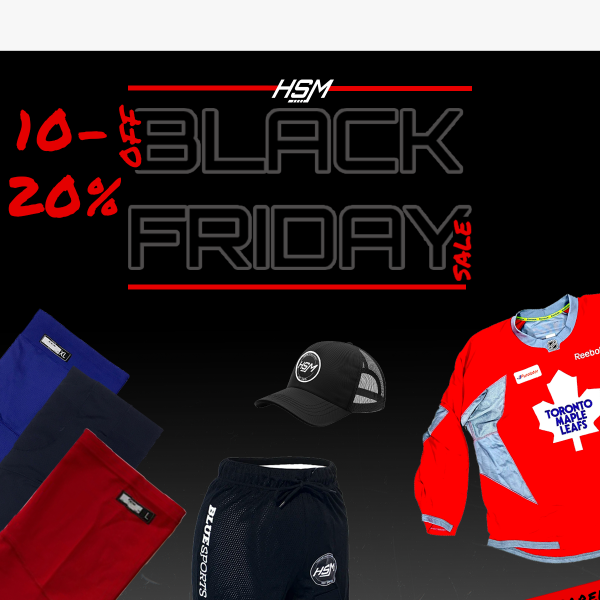 Black Friday deals on Jerseys, Socks, & Apparel ✔️