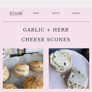 Free Garlic + Herb Cheese! 🌿