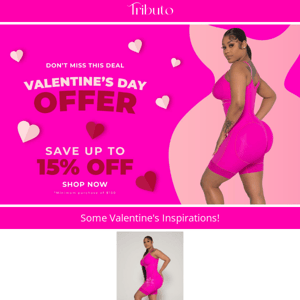 Save 15% OFF On Valentine's Day!💕