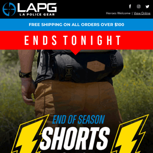 LAST CHANCE - Shorts Blowout Sale