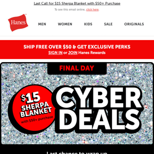 🛑 Stop What You're Doing, Cyber Deals End Today!