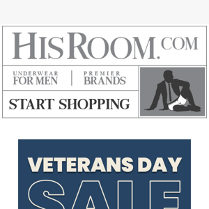 Stock Up! Save 20% Off Veterans Day Sale