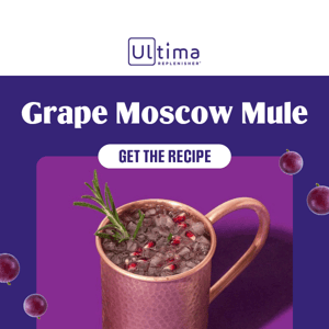 Try this 🍇 Grape Moscow Mule recipe!