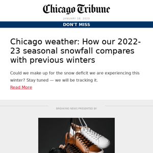 Chicago snowfall