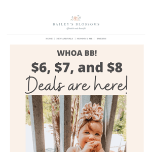 $6, $7 & $8 deals….. You. Won’t. Believe it.😱😱😱