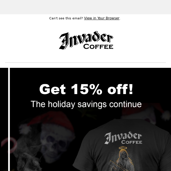 There's still time to save 15% SITEWIDE