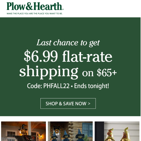 Don’t miss flat-rate $6.99 shipping!!