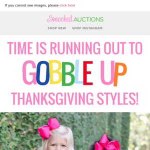 Gobble Up Personalized Thanksgiving Styles!