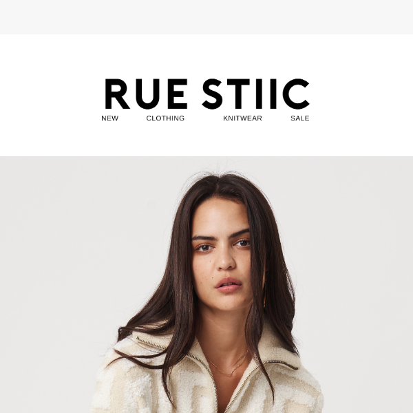 NEW IN RUE.