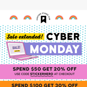 The happiest Monday! 🤑 Up to 50% OFF!