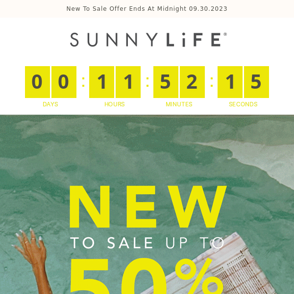 FINAL CALL ☀️ Up To 50% Off*