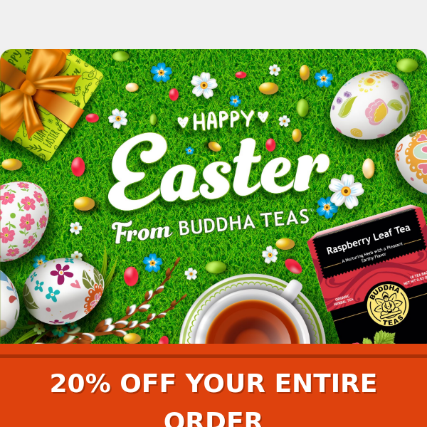 🌸 ☯️ Experience Easter Zen: Sip, Savor, and Save! 20% OFF 🍵
